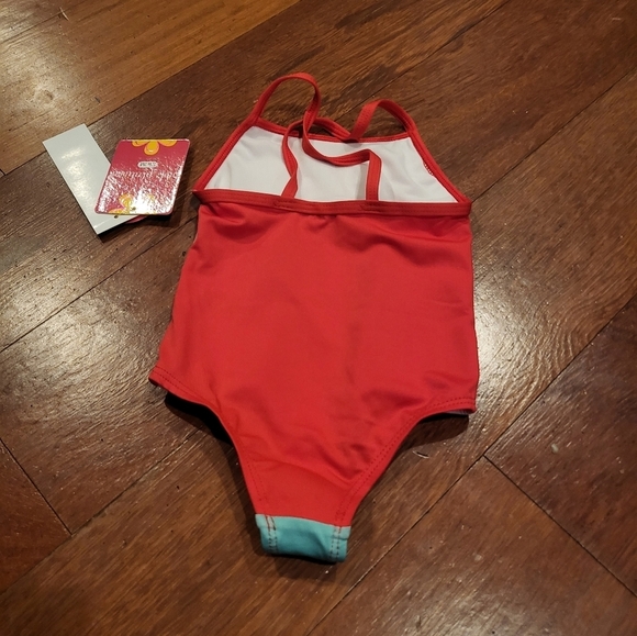 pink platinum baby girl swimsuit size 24 months NWT - Picture 6 of 6